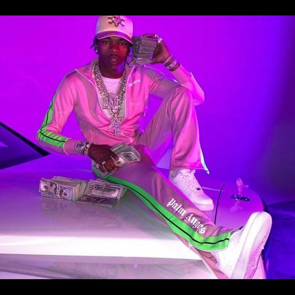 RARE Palm Angels x Icecream track pants - Picture 2 of 3